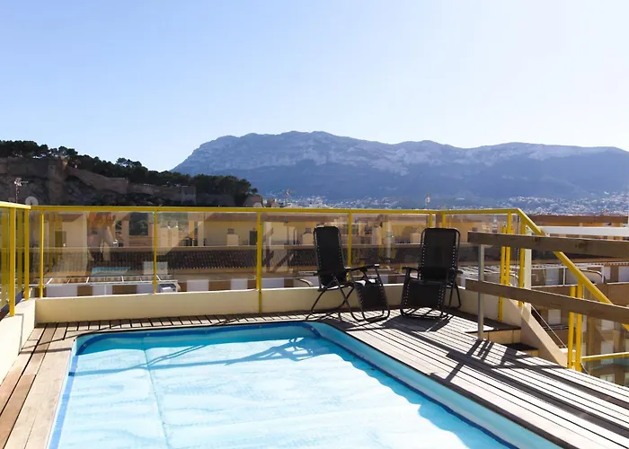 Daire Lagos Del Castillo Atico Duplex Con Piscina Privada By Costablancarent *